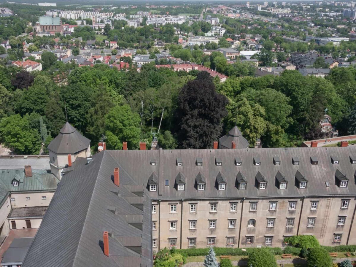 Una veduta del Santuario di Jasna Góra, a Częstochowa, uno dei luoghi di culto mariano più visitati in Europa